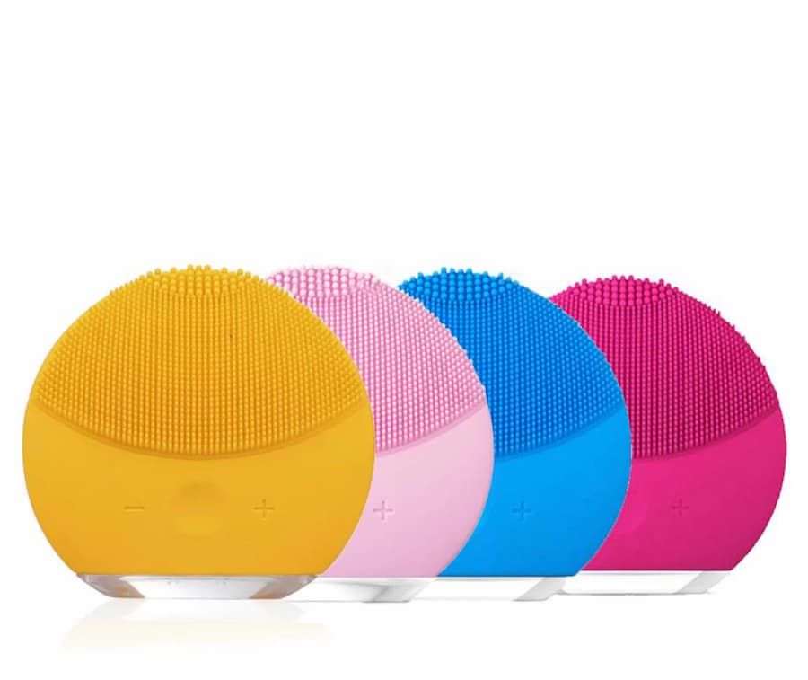 Electric Silicone Facial Cleansing Brush with Rechargeable Vibration (Original)