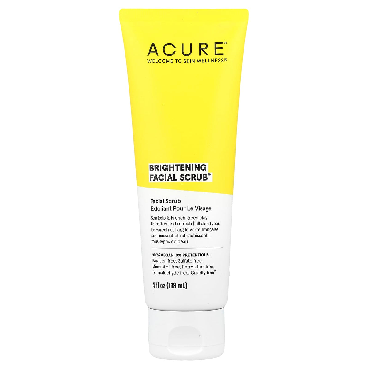 Brightening Facial Scrub -Acure (Original)