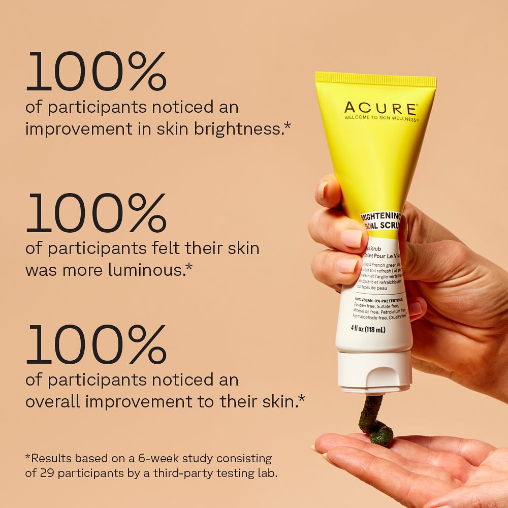 Brightening Facial Scrub -Acure (Original)