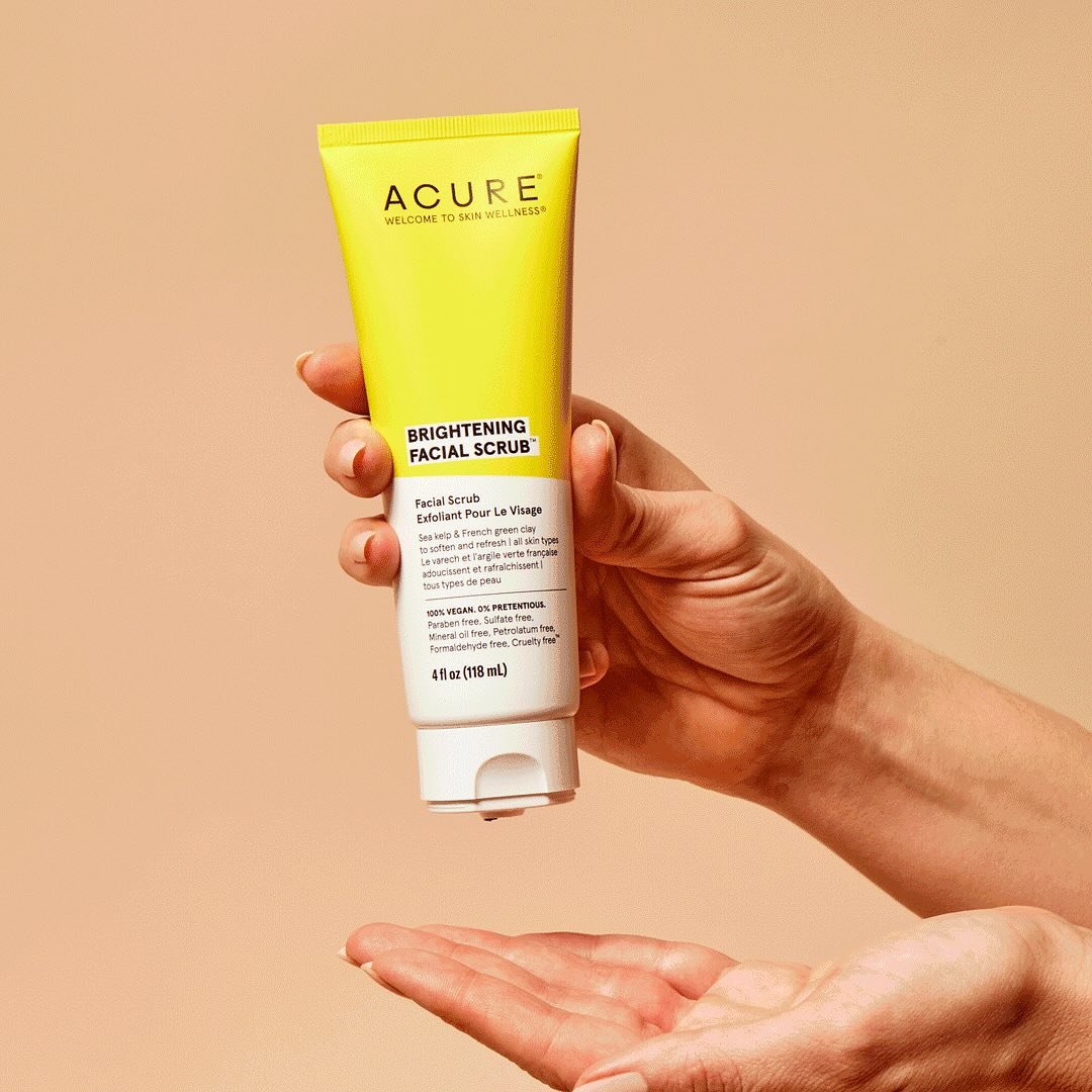 Brightening Facial Scrub -Acure (Original)