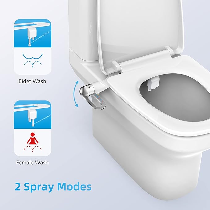 Poop Shower for Toilet Seats (Easy for Old & Young Persons)