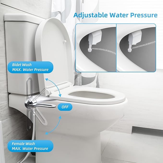 Poop Shower for Toilet Seats (Easy for Old & Young Persons)