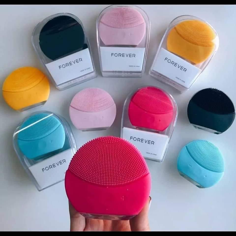 Electric Silicone Facial Cleansing Brush with Rechargeable Vibration (Original)