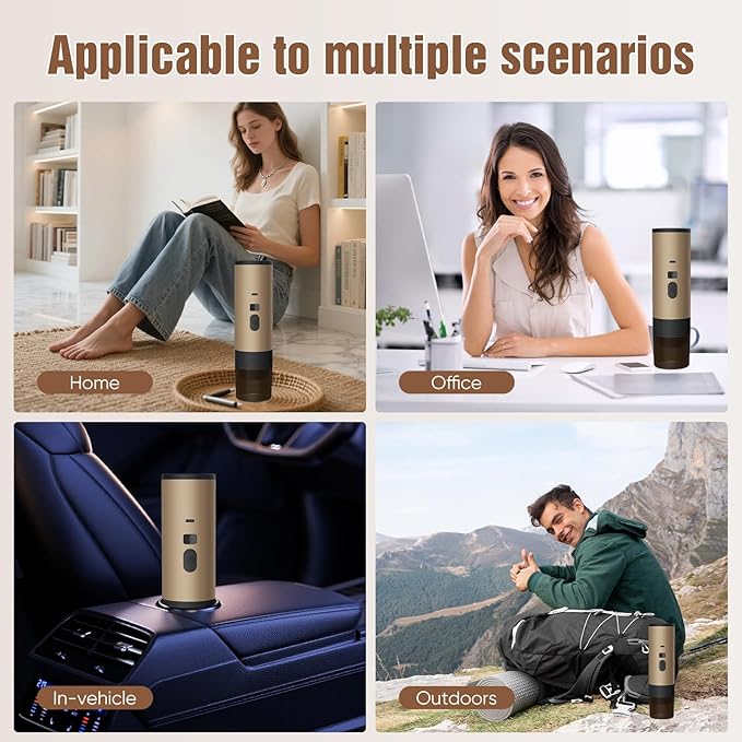 Portable & Automatic Coffee Maker